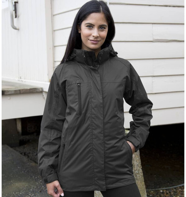 Result RS400F - Versatile Women's Parka with Reflective Safety Features