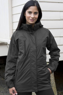 RESULT RS400F - Parka Femme Multifonction avec Poches Réfléchissantes