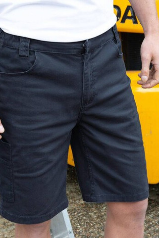 RESULT RS471 - Versatile Stretch Chino Shorts with Cargo Pockets
