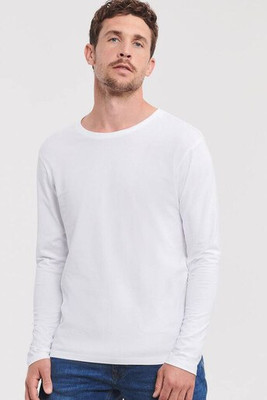 RUSSELL RU100M - Men's Organic Long Sleeve T-Shirt