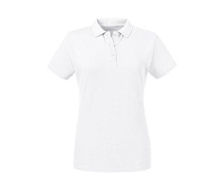 Russell RU508F - Polo Donna in Cotone Biologico Certificato GOTS