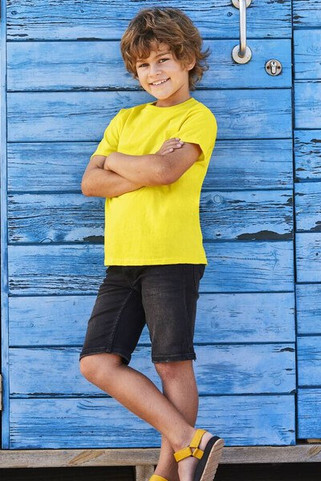 Fruit of the Loom SC1019 - Tee-Shirt Manches Courtes Enfant