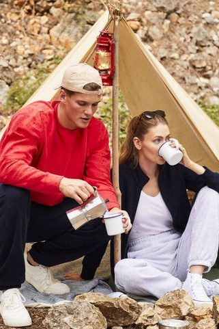 Fruit of the Loom SC2154 - Класически мъжки лек пуловер от трико