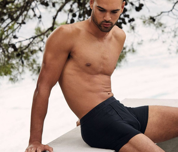 Fruit of the Loom SC7026 - Komfortable Herreboxershorts med Ekstra Benlængde