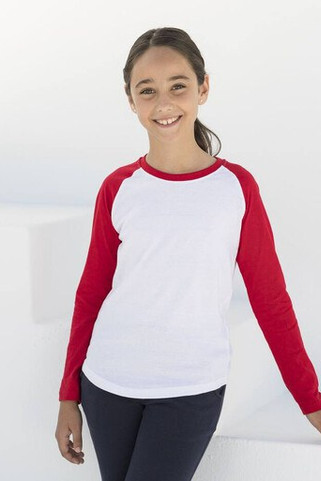 SF Mini SM271 - Kids long-sleeved baseball t-shirt