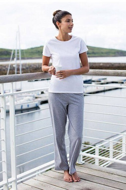 Towel city TC053 - Towel City Womens Cotton-Blend Pajama Set