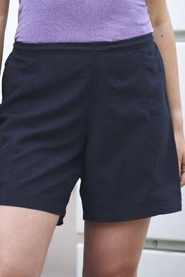 Tombo TF080 - Women's Peach Skin Microfiber Casual Shorts