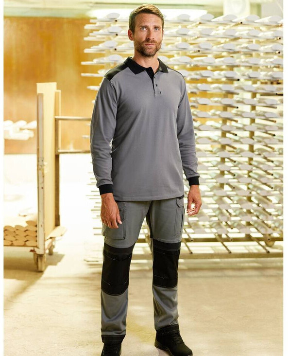VELILLA V3020B - TWO-TONE MULTI-POCKET PANTS