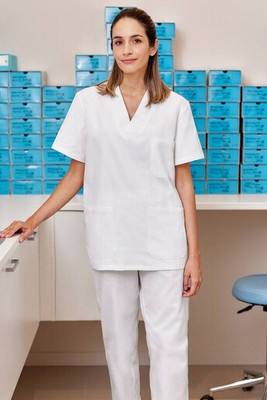 VELILLA V35205 - COTTON TUNIC WITH SHORT SLEEVES