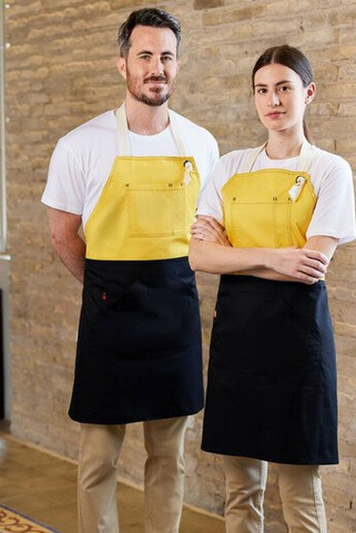 Velilla V4210B - Șorț reglabil pentru bucătar și chelner Velilla multi-color.