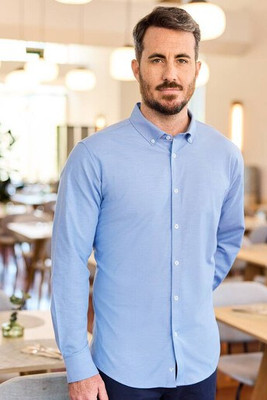 VELILLA V5004S - Men's stretch oxford shirt