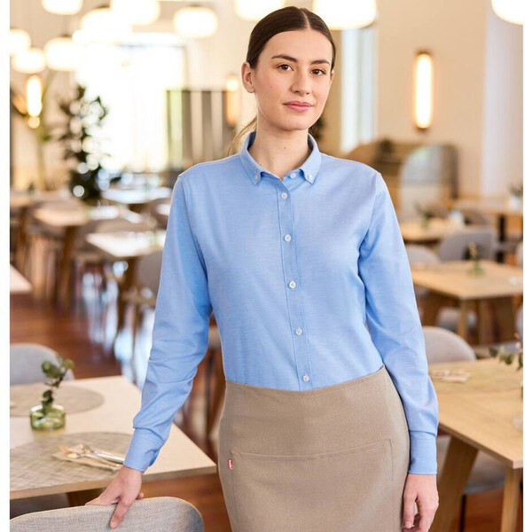 VELILLA V5005S - Women's stretch oxford shirt