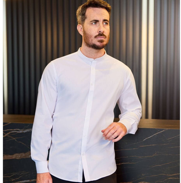 VELILLA V5013S - CHEMISE HOMME COL MAO