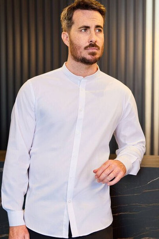 VELILLA V5013S - CHEMISE HOMME COL MAO