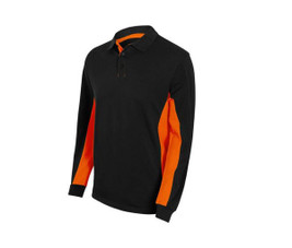 Velilla V5514 - Двуцветна Polo Shirt дълги ръкави