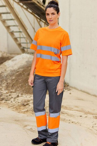 VELILLA VL157 - HIGH-VISIBILITY TWO-TONE PANTS