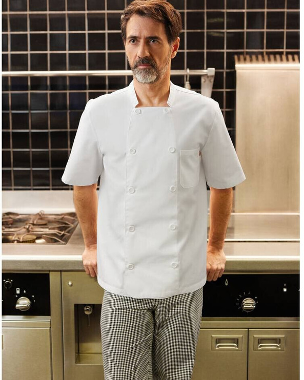 VELILLA VL351 - CHECKERED COOK'S PANTS