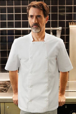 VELILLA VL432 - SHORT-SLEEVED CHEF'S JACKET