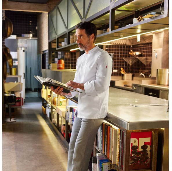 VELILLA VL434 - Long-sleeved chef's jacket