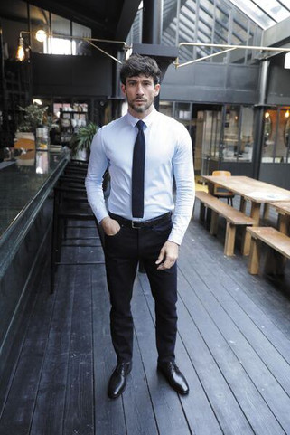 NEOBLU 03198 - Balthazar Men Mercerised Jersey Shirt