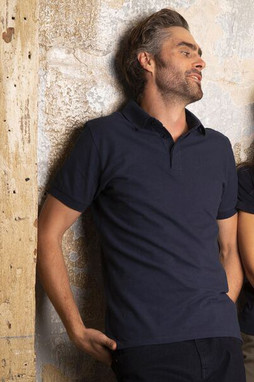 NEOBLU 03188 - Owen Men Piqué Polo Shirt With Concealed Placket