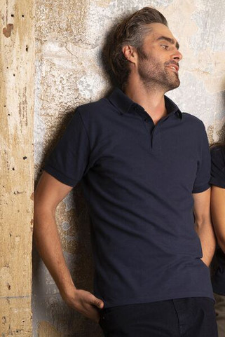 NEOBLU 03188 - Owen Men Piqué Polo Shirt With Concealed Placket