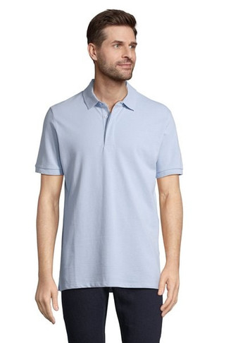 NEOBLU 03188 - Owen Herren Polohemd mit Verdeckter Knopfleiste