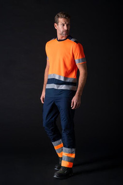 Tricorp T01 - T-Shirt Hoog Zichtbaar Tweekleurig Unisex