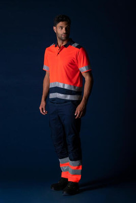 Tricorp T20 - Poloshirt high vis bicolor unisex polo shirt