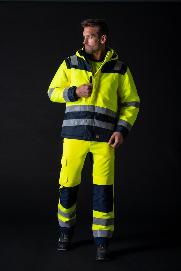 Tricorp T51 - Midi Parka High Vis Bicolor unisex work jacket