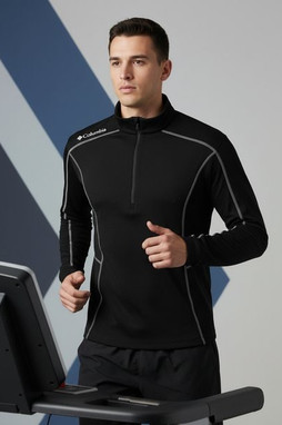 Columbia Golf 16S60ML - Performance Quarter-Zip Pullover for Active Wear