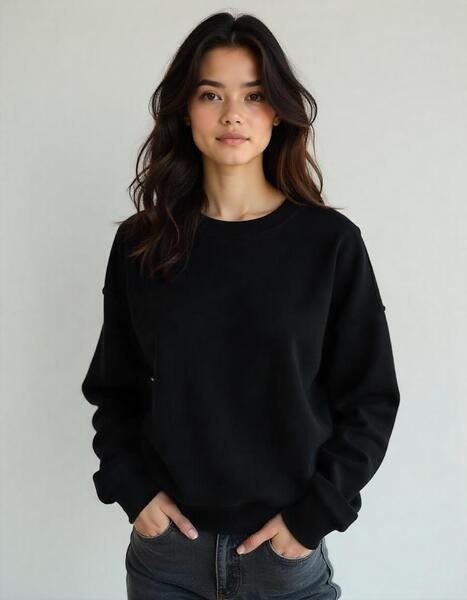Radsow UXX03F - Radsow Apparel - Sweatshirt Col Rond Paris pour femmes