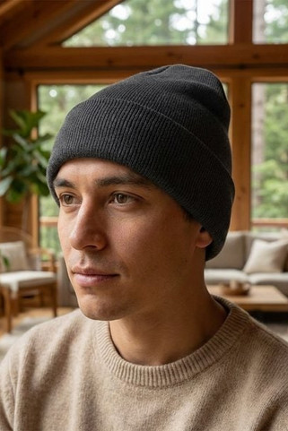 K-up KP533 - Ultra Soft Knit Beanie with Cozy Turn-Up