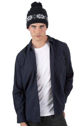 K-up KP540 - Bonnet tricoté motif étoile