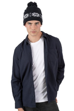 K-up KP540 - Gorro tricotado, motivo estrela