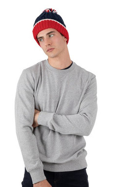 K-up KP550 - Stilvolle Strickmütze mit Twist-Motiven