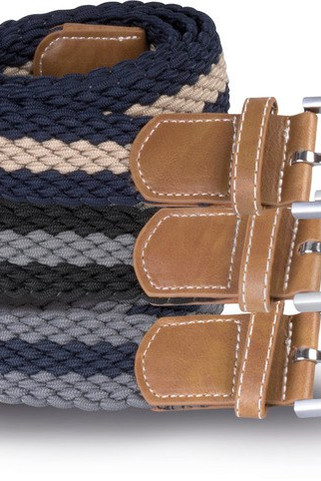 K-up KP805 - Ceinture tressée élastiquée