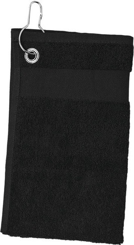 Proact PA570 - Premium Cotton Golf Towel with Metal Eyelet Hook