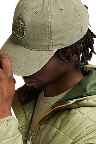 Timberland TBA1E9M - Casquette en Coton avec Logo 3D Timberland