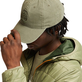 Timberland TBA1E9M - Casquette en Coton avec Logo 3D Timberland