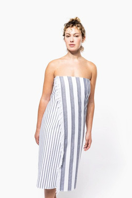 Kariban K132 - Striped fringed fouta