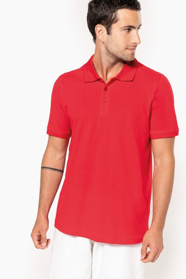 Kariban K254 - Herren Kurzarm-Polohemd. Baumwollpiqué.