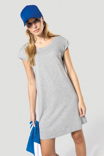 Kariban K388 - T-shirt Long Femme Confort en Coton Peigné