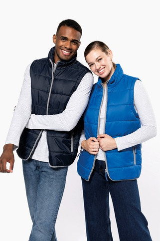 Kariban K6116 - Kariban Quilted Ripstop Bodywarmer with Contrast Zips