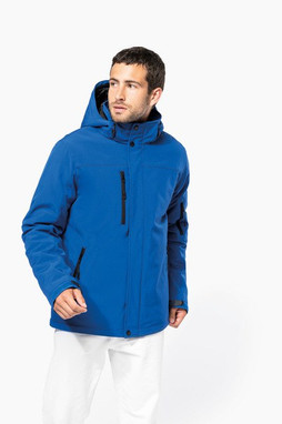 Kariban K650 - Mens hooded softshell lined parka