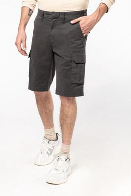 Kariban K754 - Bermuda-shorts til mænd med flere lommer