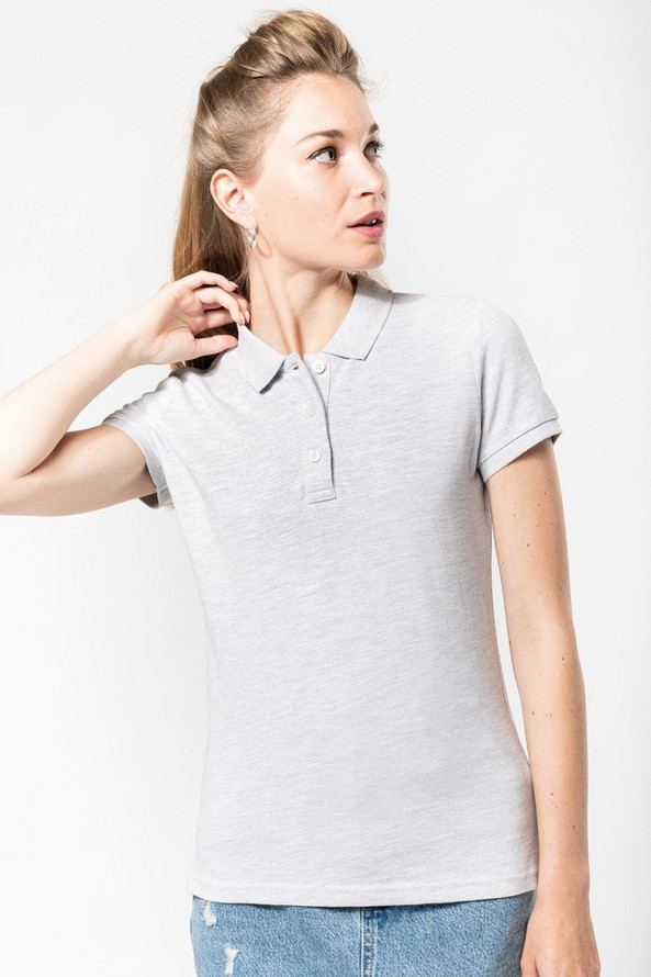 Kariban KV2207 - Women's short-sleeved vintage polo shirt