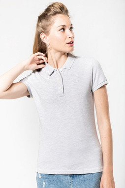 Kariban KV2207 - Kvinders vintage kortærmet poloshirt