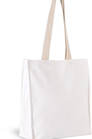 Kimood KI0251 - Shopping bag with gusset