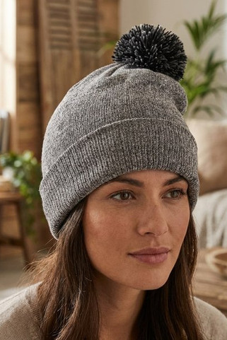 Beechfield B450 - Snowstar® Womens Cozy Pom-Pom Beanie by Beechfield